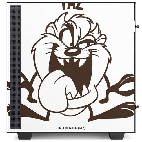 Looney Tunes Taz Big Head NZXT H510 Compact ATX Mid-Tower Case Skin