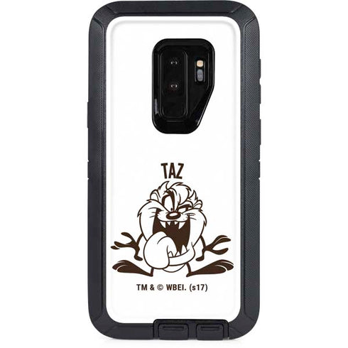 Looney Tunes Taz Big Head Otterbox Defender Galaxy Skin