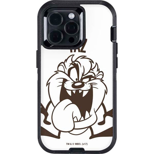 Looney Tunes Taz Big Head Otterbox Defender iPhone Skin