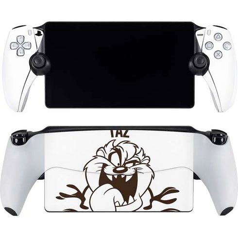 Looney Tunes Taz Big Head PlayStation Portal Remote Player Skin