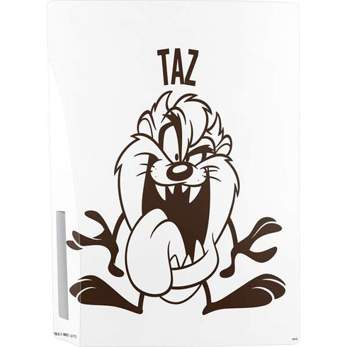 Looney Tunes Taz Big Head PS5 Console Skin