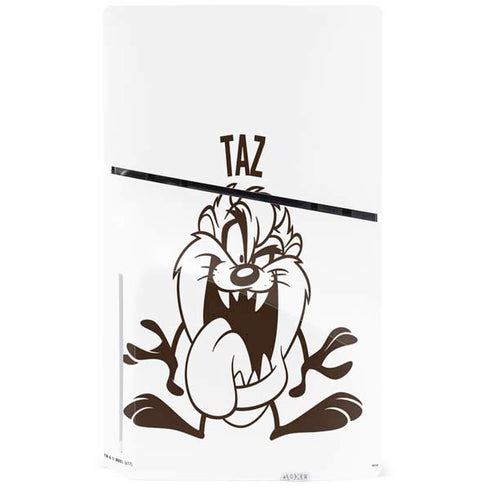Looney Tunes Taz Big Head PS5 Slim Disk Bundle Skin