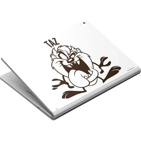 Looney Tunes Taz Big Head Surface Book Skin