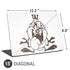 Looney Tunes Taz Big Head Universal Laptop 15in (12.2 x 8.8in) Skin