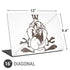 Looney Tunes Taz Big Head Universal Laptop 16in (13 x 9.4in) Skin