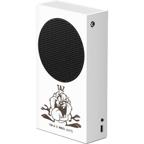 Looney Tunes Taz Big Head Xbox Series S Console Skin