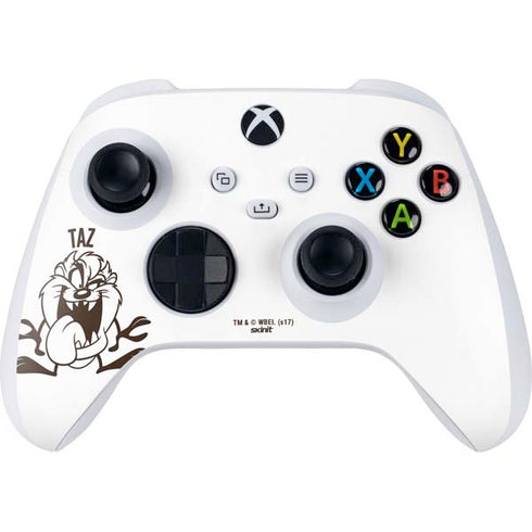 Looney Tunes Taz Big Head Xbox Series S Controller Skin