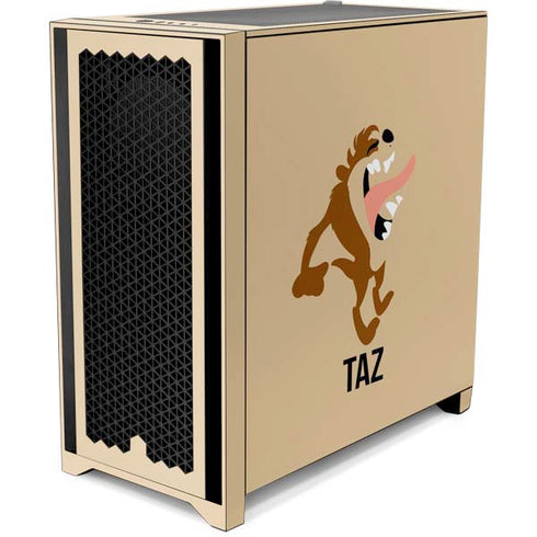 Looney Tunes Taz Identity Corsair 4000D Tempered Glass Mid-Tower ATX Case Skin