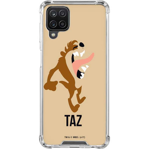 Looney Tunes Taz Identity Galaxy A12 Clear Case