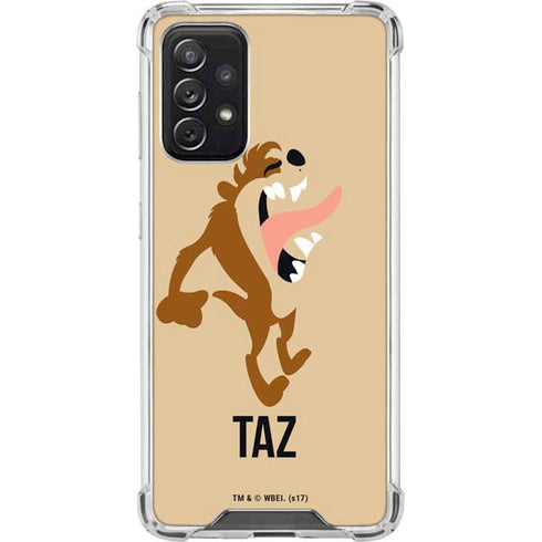 Looney Tunes Taz Identity Galaxy A72 5G Clear Case
