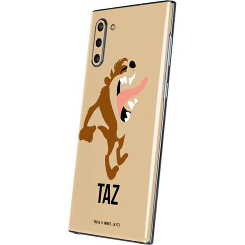 Looney Tunes Taz Identity Galaxy Note 10 Skin