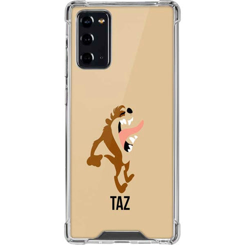 Looney Tunes Taz Identity Galaxy Note20 5G Clear Case