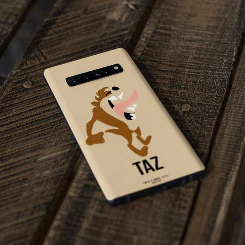 Looney Tunes Taz Identity Galaxy S10 Plus Skin