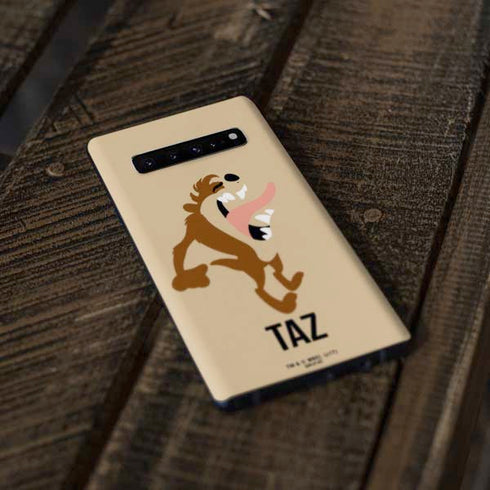 Looney Tunes Taz Identity Galaxy S10 Skin