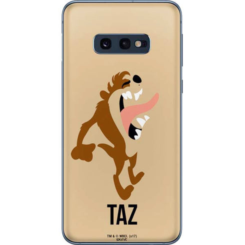 Looney Tunes Taz Identity Galaxy S10e Skin