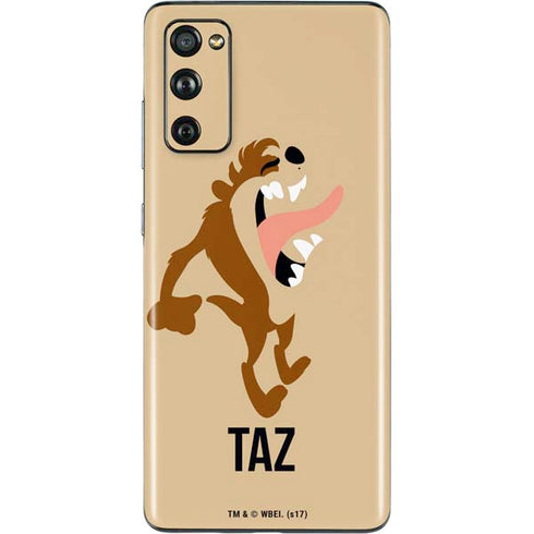 Looney Tunes Taz Identity Galaxy S20 Fan Edition Skin