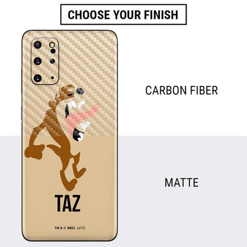 Looney Tunes Taz Identity Galaxy S20 Plus Skin