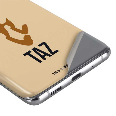 Looney Tunes Taz Identity Galaxy S20 Skin
