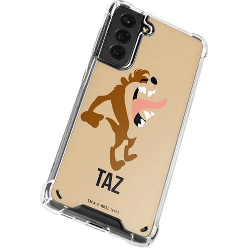 Looney Tunes Taz Identity Galaxy S21 Plus 5G Clear Case