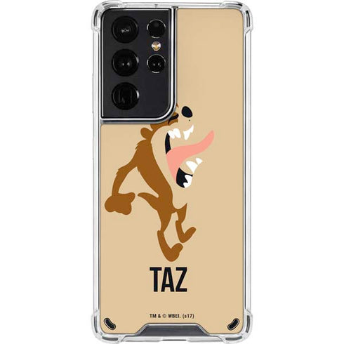 Looney Tunes Taz Identity Galaxy S21 Ultra 5G Clear Case