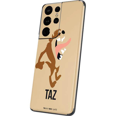 Looney Tunes Taz Identity Galaxy S21 Ultra 5G Skin