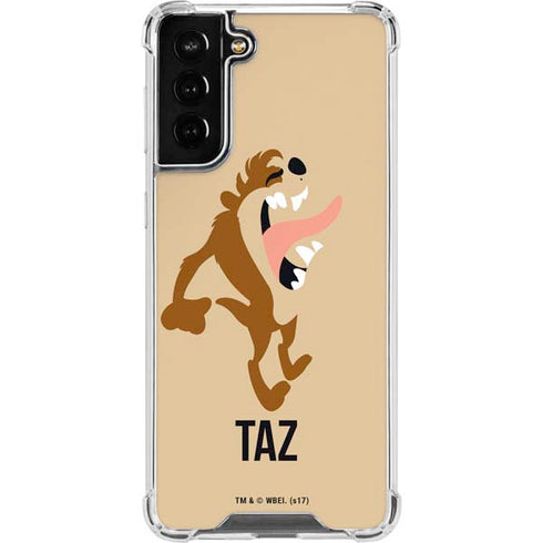 Looney Tunes Taz Identity Galaxy S22 Plus Clear Case