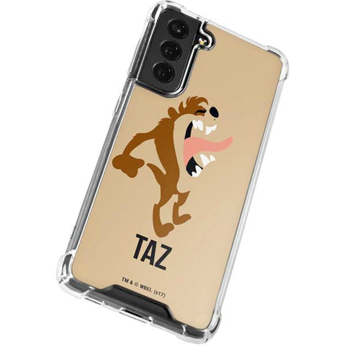 Looney Tunes Taz Identity Galaxy S22 Plus Clear Case