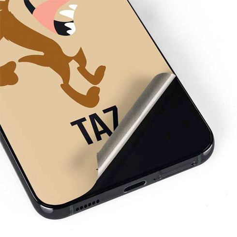 Looney Tunes Taz Identity Galaxy S22 Plus Skin