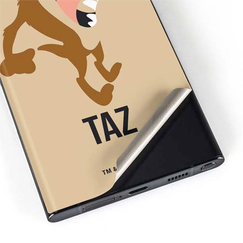 Looney Tunes Taz Identity Galaxy S22 Ultra Skin