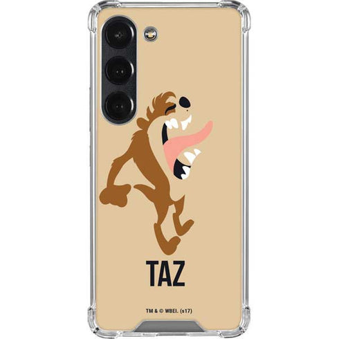 Looney Tunes Taz Identity Galaxy S23 Clear Case