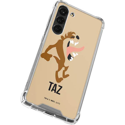 Looney Tunes Taz Identity Galaxy S23 Plus Clear Case
