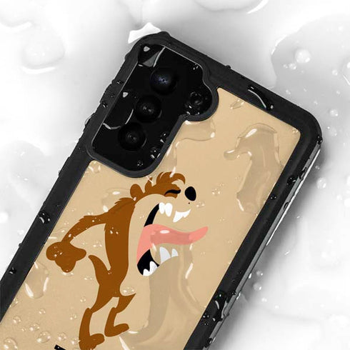 Looney Tunes Taz Identity Galaxy S23 Waterproof Case