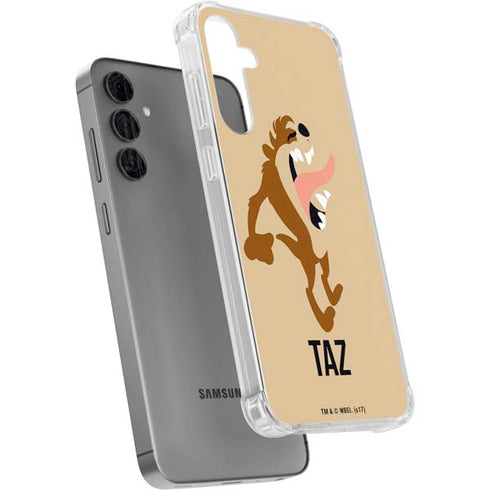 Looney Tunes Taz Identity Galaxy S24 Plus Clear Case