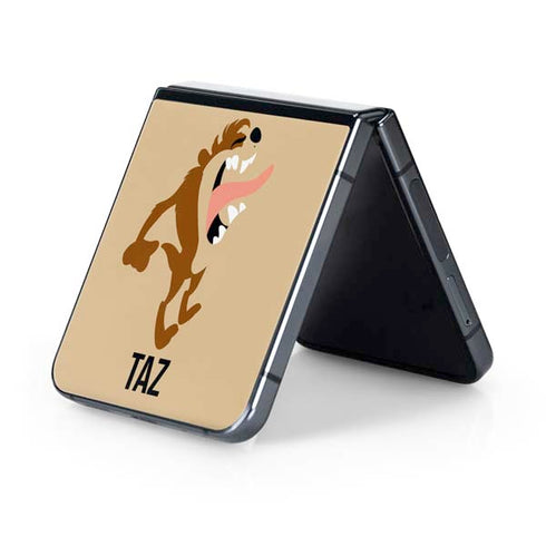Looney Tunes Taz Identity Galaxy Z Flip5 5G Skin