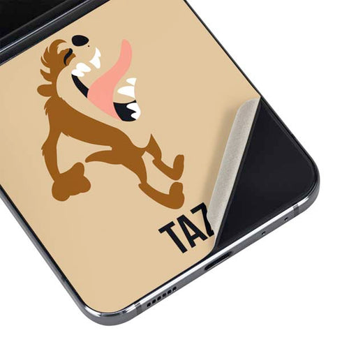 Looney Tunes Taz Identity Galaxy Z Flip5 5G Skin
