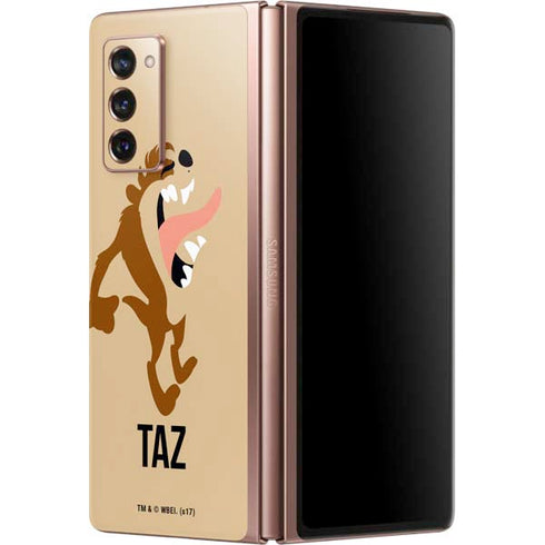 Looney Tunes Taz Identity Galaxy Z Fold2 5G Skin