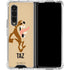 Looney Tunes Taz Identity Galaxy Z Fold4 5G Clear Case