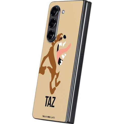 Looney Tunes Taz Identity Galaxy Z Fold5 5G Skin