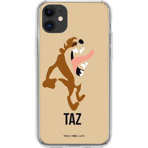 Looney Tunes Taz Identity iPhone 11 Clear Case