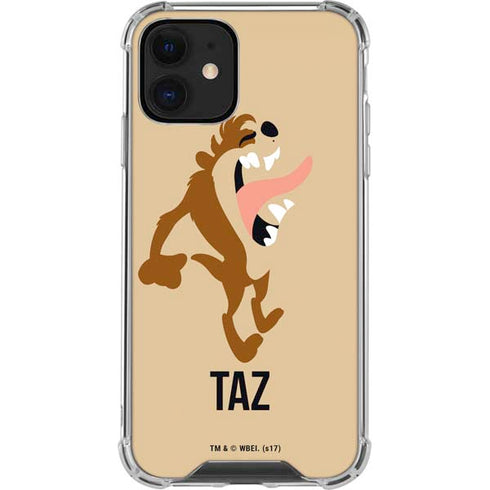 Looney Tunes Taz Identity iPhone 12 Mini Clear Case