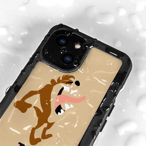 Looney Tunes Taz Identity iPhone 13 Mini Waterproof Case