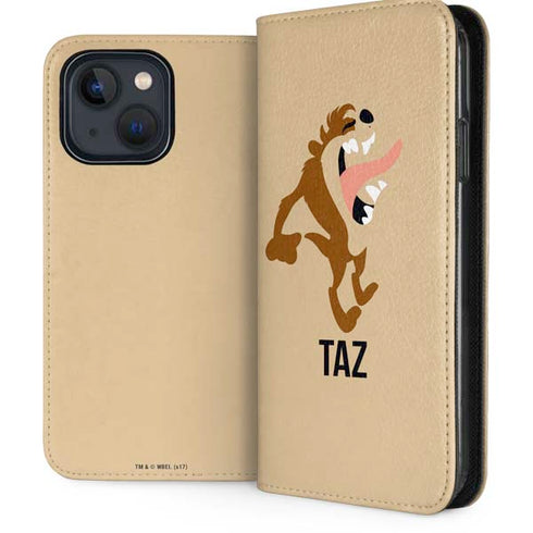 Looney Tunes Taz Identity iPhone 14 Plus Folio Case
