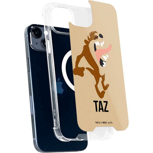 Looney Tunes Taz Identity iPhone 15 Plus MagSafe Case