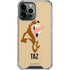 Looney Tunes Taz Identity iPhone 14 Pro Max Clear Case