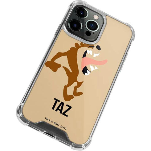 Looney Tunes Taz Identity iPhone 15 Pro Max Clear Case