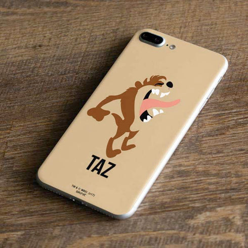 Looney Tunes Taz Identity iPhone 8 Plus Skin