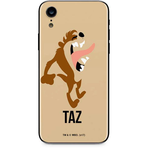 Looney Tunes Taz Identity iPhone XR Skin