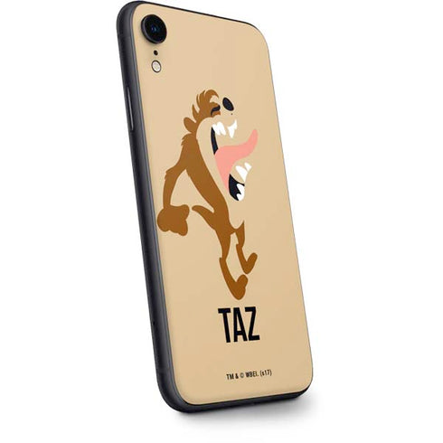 Looney Tunes Taz Identity iPhone XR Skin