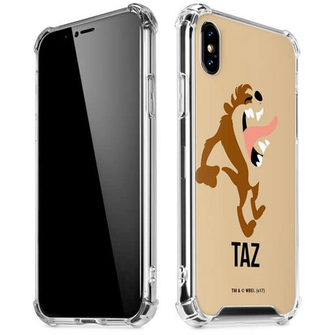 Looney Tunes Taz Identity iPhone XS Max Clear Case