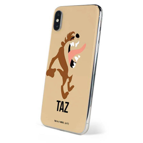 Looney Tunes Taz Identity iPhone XS Skin